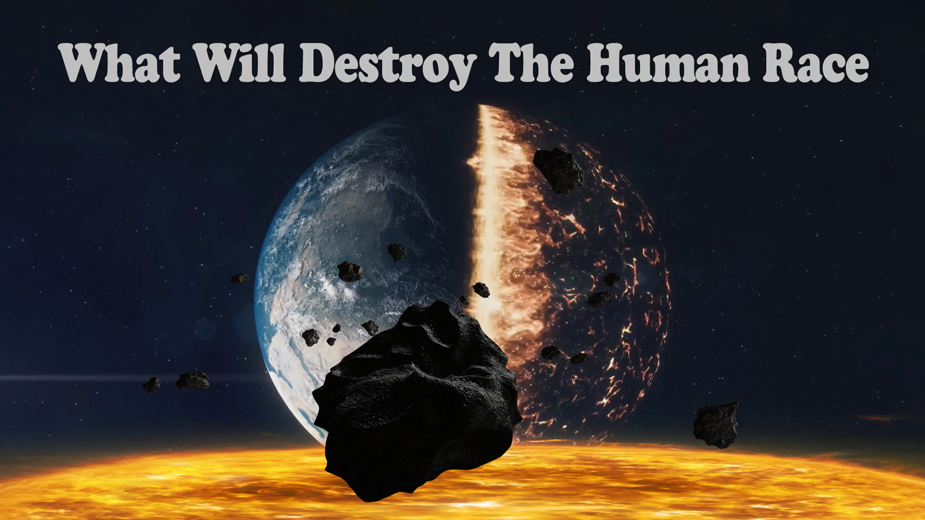 What Will Destroy the Human Race poster
